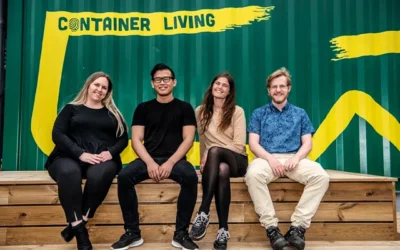 Talentteam sætter fokus på bæredygtigt byggeri hos Container Living